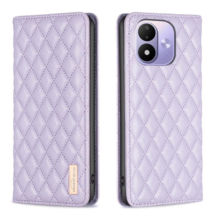 Diamond Lattice Magnetic Leather Flip Phone Case, For Redmi Note 17 Pro 5G Global 163mm, For Redmi Note 17 Pro+ 5G Global 163mm, For Redmi 17 4G / 5G Global 170mm, For Redmi Note 17 4G Global 171mm, For Redmi K90 Max 5G, For Redmi Note 14 Pro 4G       ...
