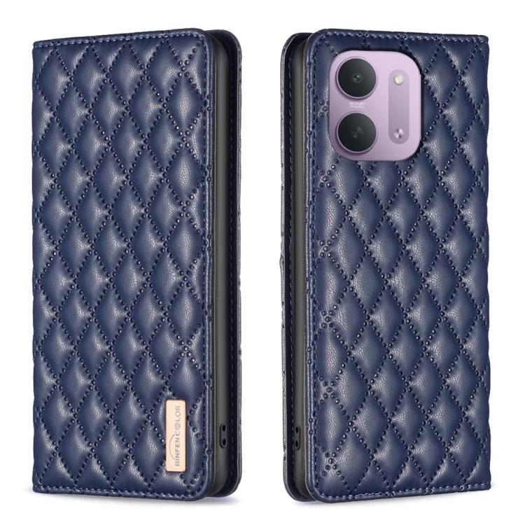 Diamond Lattice Magnetic Leather Flip Phone Case, For Redmi Note 17 4G Global 169.7mm, For Redmi 15C 5G/4G Global 171/Poco C85 4G, For Redmi Note 17 Pro+ 5G Global 163.4mm, For Redmi Note 17 Pro 5G Global 163.5mm, For Redmi K90 Pro Max/K100 Pro Max 5G ...