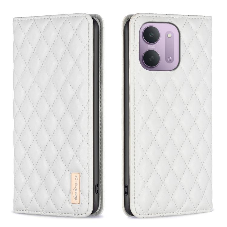 Diamond Lattice Magnetic Leather Flip Phone Case, For Redmi Note 17 4G Global 169.7mm, For Redmi 15C 5G/4G Global 171/Poco C85 4G, For Redmi Note 17 Pro+ 5G Global 163.4mm, For Redmi Note 17 Pro 5G Global 163.5mm, For Redmi K90 Pro Max/K100 Pro Max 5G ...