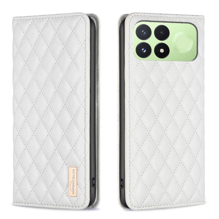 Diamond Lattice Magnetic Leather Flip Phone Case, For Redmi Note 17 4G Global 169.7mm, For Redmi 15C 5G/4G Global 171/Poco C85 4G, For Redmi Note 17 Pro+ 5G Global 163.4mm, For Redmi Note 17 Pro 5G Global 163.5mm, For Redmi K90 Pro Max/K100 Pro Max 5G ...