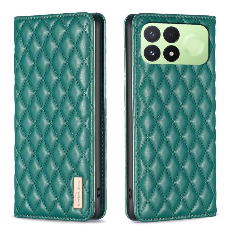 Diamond Lattice Magnetic Leather Flip Phone Case, For Redmi Note 17 4G Global 169.7mm, For Redmi 15C 5G/4G Global 171/Poco C85 4G, For Redmi Note 17 Pro+ 5G Global 163.4mm, For Redmi Note 17 Pro 5G Global 163.5mm, For Redmi K90 Pro Max/K100 Pro Max 5G ...