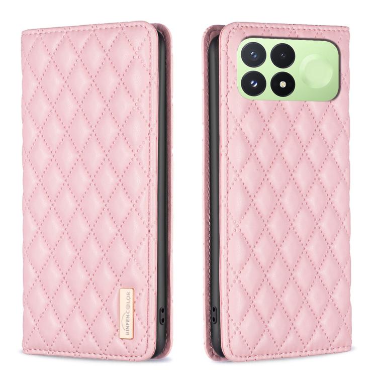 Diamond Lattice Magnetic Leather Flip Phone Case, For Redmi Note 17 4G Global 169.7mm, For Redmi 15C 5G/4G Global 171/Poco C85 4G, For Redmi Note 17 Pro+ 5G Global 163.4mm, For Redmi Note 17 Pro 5G Global 163.5mm, For Redmi K90 Pro Max/K100 Pro Max 5G ...