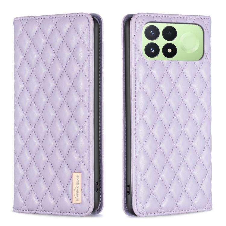 Diamond Lattice Magnetic Leather Flip Phone Case, For Redmi Note 17 4G Global 169.7mm, For Redmi 15C 5G/4G Global 171/Poco C85 4G, For Redmi Note 17 Pro+ 5G Global 163.4mm, For Redmi Note 17 Pro 5G Global 163.5mm, For Redmi K90 Pro Max/K100 Pro Max 5G ...