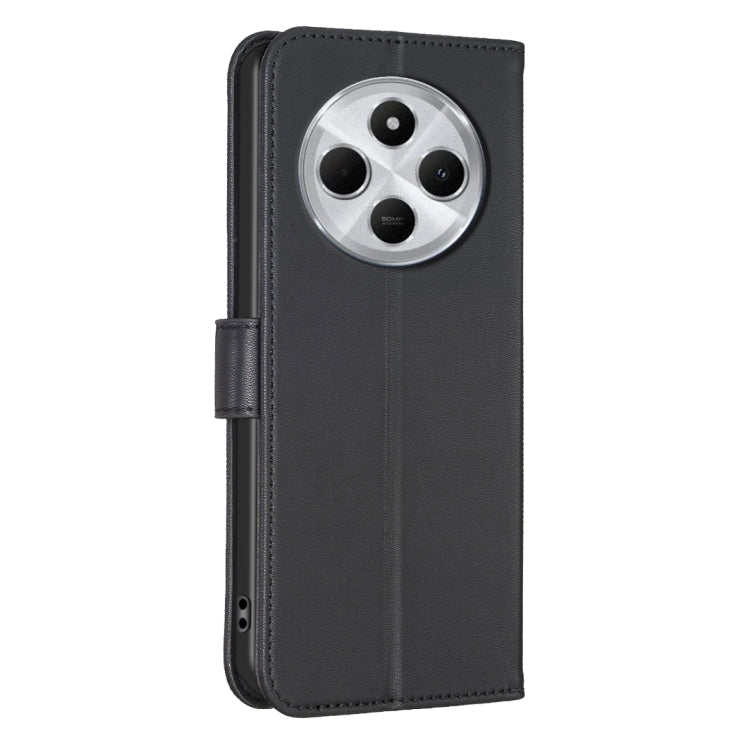 Four-leaf Embossed Leather Phone Case, For Redmi 14C 4G