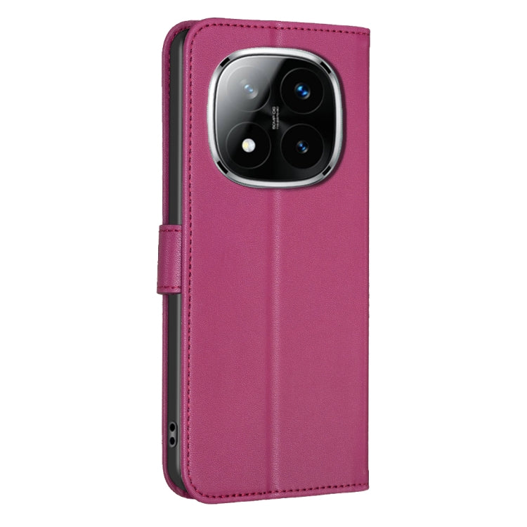 Four-leaf Embossed Leather Phone Case, For Redmi Note 14 Pro 5G / Note 14 Pro+ 5G, For Redmi 14C 4G