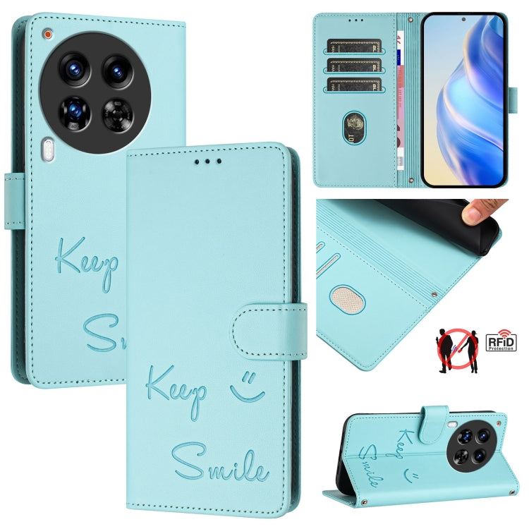 Smile Embossing RFID Leather Phone Case, For Tecno Spark 30 5G, For Tecno Spark Go 1 / Go 2025, For Tecno Spark 30C, For Tecno Spark 20 Pro 5G, For Tecno Pop 6c / itel A18, For Tecno Spark 10 Pro Magic Magenta, For Tecno Camon 30 Premier 5G            ...