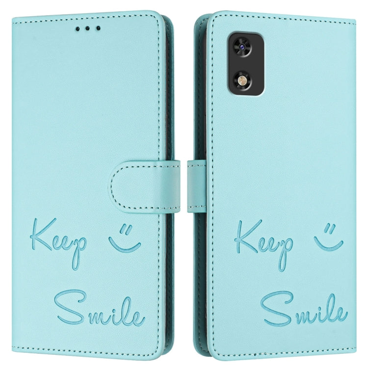 Smile Embossing RFID Leather Phone Case, For itel A23 Pro / A17, For itel P55 5G, For itel RS4 S666LN, For itel S24, For itel P55+, For itel P55 4G, For itel A05s, For itel A70