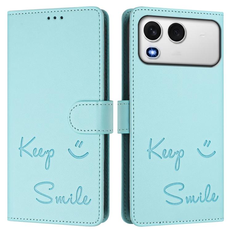 Smile Embossing RFID Leather Phone Case, For itel A200 4G / A200+ 4G, For itel A95 5G, For itel A90 4G, For itel City 100, For itel Power 70, For itel A80 4G, For itel A50C, For itel A50