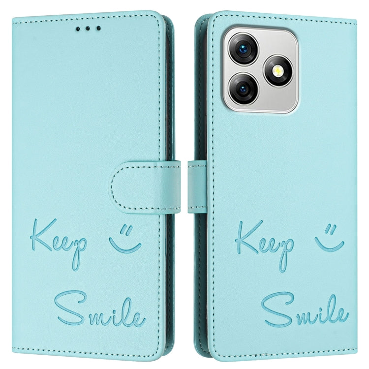 Smile Embossing RFID Leather Phone Case, For Ulefone Note 18 Ultra 5G, For Ulefone Note 14