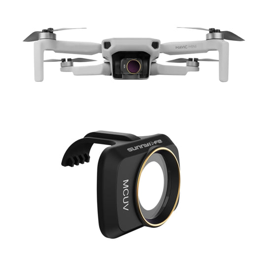 Sunnylife MM-FI9250 Lens Filter For DJI Mini 4K/Mini 2 SE/Mini SE/Mini 2/Mavic Mini, MCUV