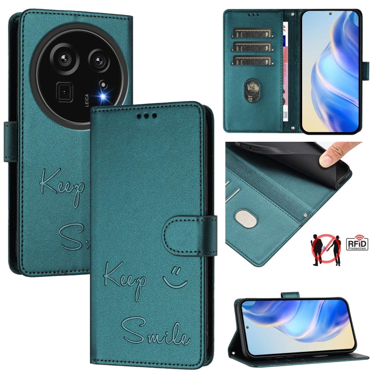 Smile Embossing RFID Leather Phone Case, For Sharp Aquos wish6, For Sharp Aquos R11, For Sharp Aquos Sense10, For Sharp Basio Active3, For Sharp Aquos Sense9 Plus, For Sharp Aquos Sense9, For Sharp Aquos R9 Pro, For Sharp Aquos wish4