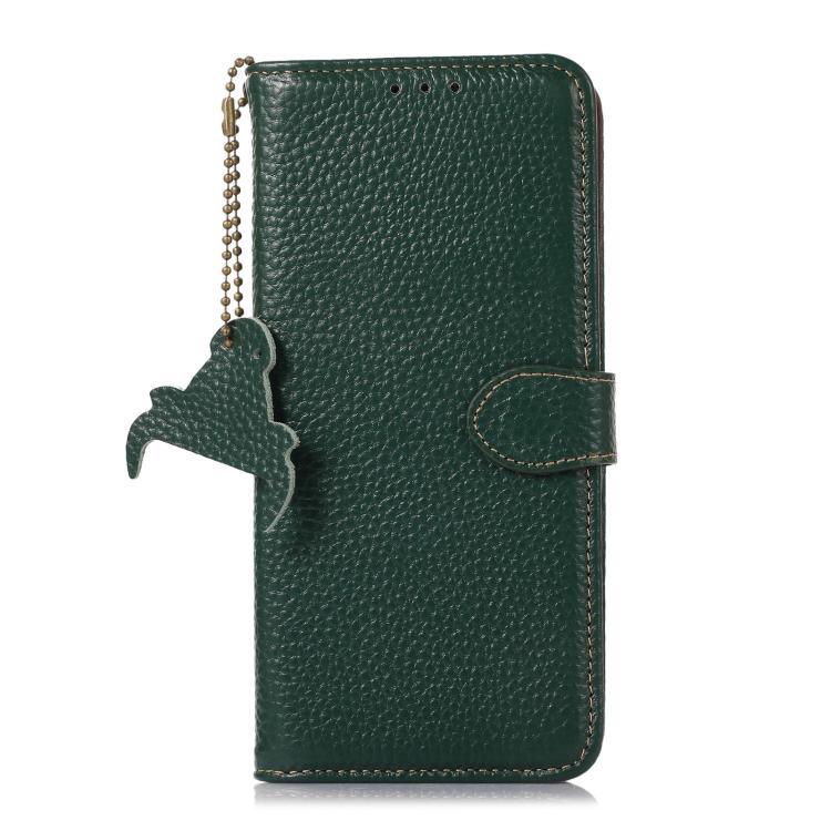 Genuine Leather Litchi Texture RFID Leather Phone Case, For Redmi A7 Pro 171mm/Poco C85x 5G, For Redmi Turbo 5 Max / Poco X8 Pro Max, For Redmi Turbo 5 5G / Poco X8 Pro 5G, For Redmi Note 15 5G Global 164mm, For Redmi K90 Pro Max/Poco F8 Ultra         ...