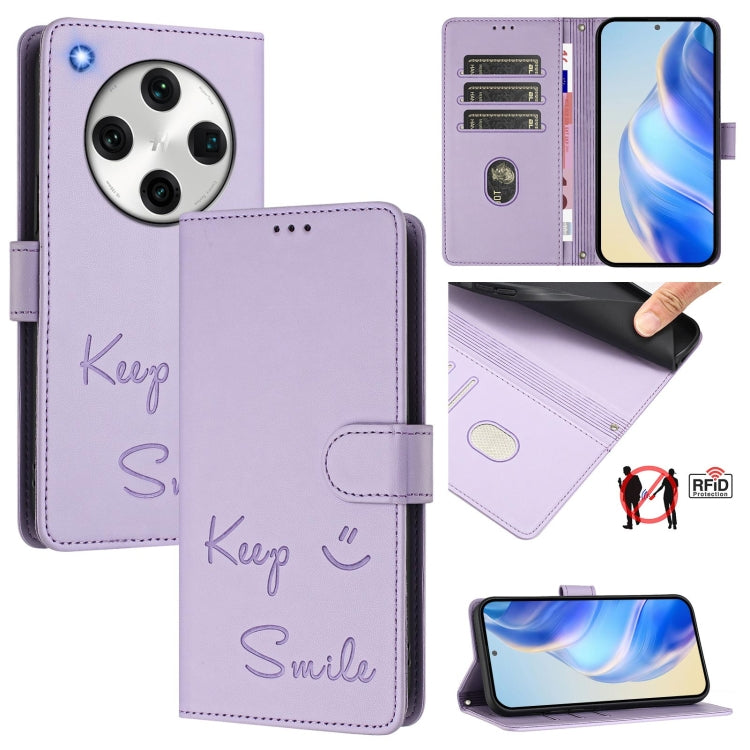 Smile Embossing RFID Leather Phone Case, For OPPO A98 5G / F23 5G India, For OPPO Find X8 Pro, For OPPO A78 5G Global / A1X 5G, For OPPO Reno8 T 4G Global, For OPPO Find X6 Pro, For OPPO Find X6, For OPPO A1 Pro 5G / Reno8 T 5G Global                  ...