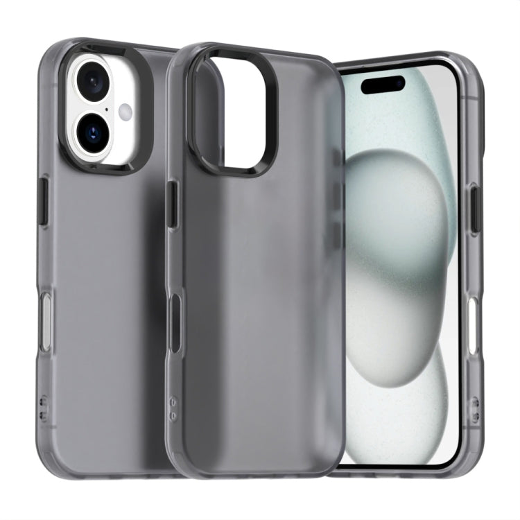 Candy PC Hybrid TPU Shockproof Phone Case, For iPhone 17 Air, For iPhone 16 Pro Max, For iPhone 16 Pro, For iPhone 16 Plus, For iPhone 16, For iPhone 15 Pro Max