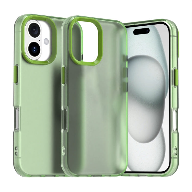 Candy PC Hybrid TPU Shockproof Phone Case, For iPhone 17 Air, For iPhone 16 Pro Max, For iPhone 16 Pro, For iPhone 16 Plus, For iPhone 16, For iPhone 15 Pro Max
