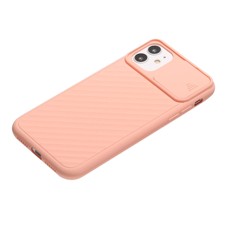 Sliding Camera Cover Design Twill Anti-Slip TPU Case, For iPhone 12 mini, For iPhone 12 / 12 Pro, For iPhone 12 Pro Max