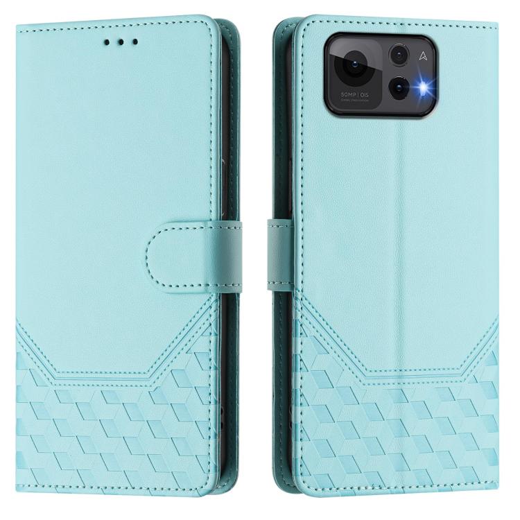 Honeycomb Embossing RFID Leather Phone Case, For Asus Zenfone 12 Ultra, For Asus ROG Phone 9 / 9 Pro, For Asus Zenfone 11 Ultra, For Asus ROG Phone 8 / 8 Pro