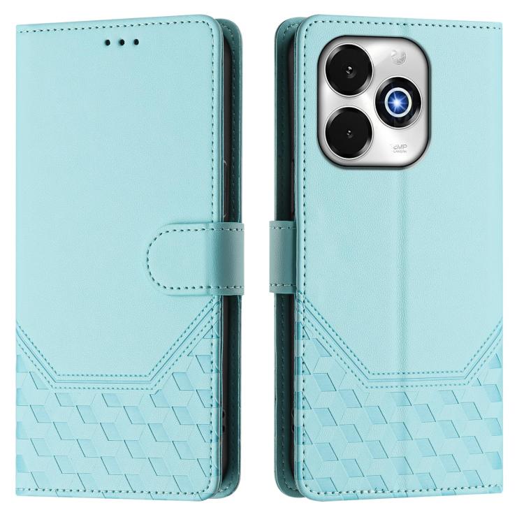 Honeycomb Embossing RFID Leather Phone Case, For Umidigi G100x 5G / 4G, For Umidigi G100 Pro, For Umidigi Note 100, For Umidigi Note 90, For Umidigi A15 / A15C / A15T, For Umidigi G9 5G, For Umidigi Bison X20, For Umidigi Power 7 / 7S