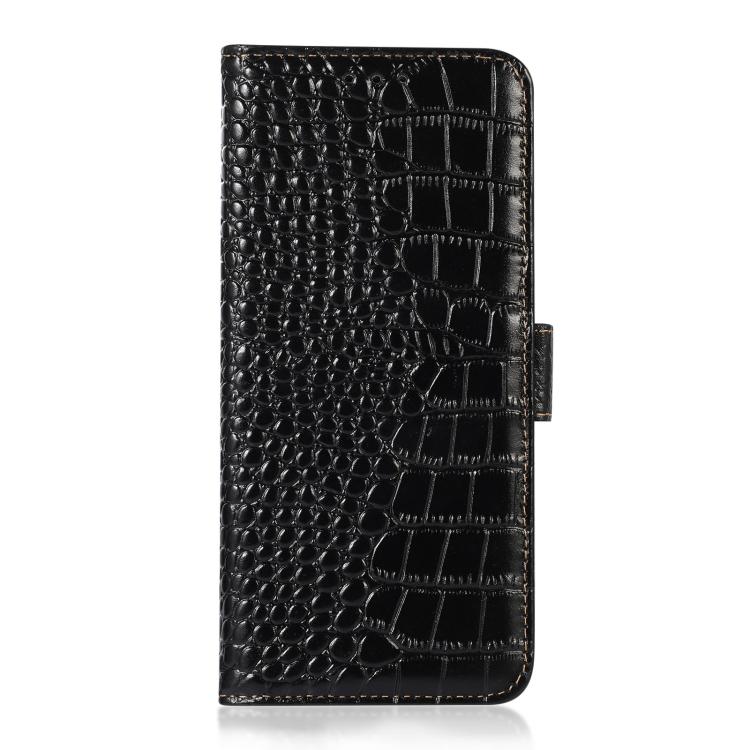 Crocodile Top Layer Cowhide Leather Phone Case, For Redmi Note 14S 4G, For Redmi K80, For Redmi Turbo 4 Pro, For Redmi Note 14 5G, For Redmi Note 14 Pro 5G, For Redmi 14C 4G