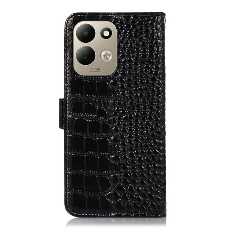 Crocodile Top Layer Cowhide Leather Phone Case, For Redmi 17 5G / 4G Global 170mm, For Redmi Note 17 4G Global 171mm, For Redmi A7 Pro 171mm / Poco C85x 5G, For Redmi Turbo 5 Max / Poco X8 Pro Max, For Redmi Turbo 5 5G / Poco X8 Pro 5G                 ...