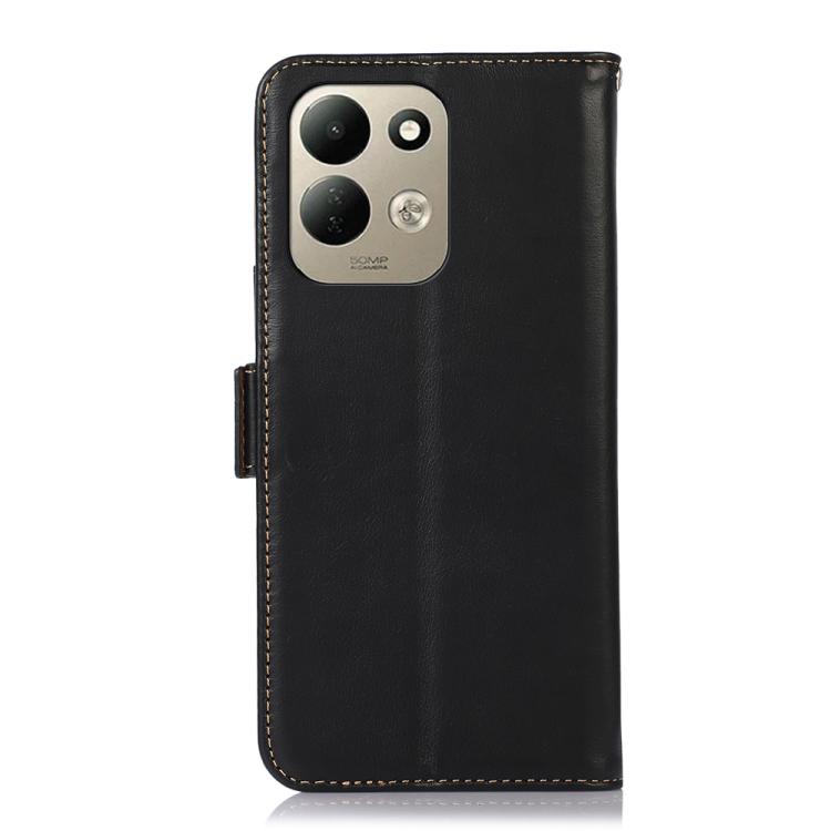 Magnetic Crazy Horse Texture Genuine Leather RFID Phone Case, For Redmi 17 5G / 4G Global 170mm, For Redmi Note 17 4G Global 171mm, For Redmi A7 Pro 171mm / Poco C85x 5G, For Redmi Turbo 5 Max / Poco X8 Pro Max, For Redmi Turbo 5 5G / Poco X8 Pro 5G   ...