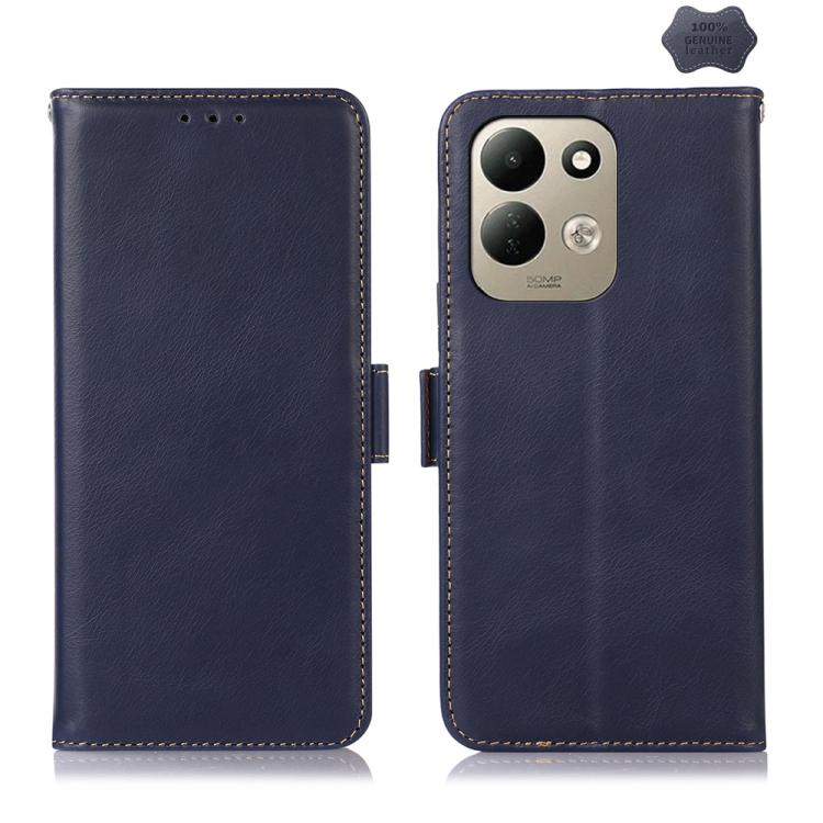Magnetic Crazy Horse Texture Genuine Leather RFID Phone Case, For Redmi 17 5G / 4G Global 170mm, For Redmi Note 17 4G Global 171mm, For Redmi A7 Pro 171mm / Poco C85x 5G, For Redmi Turbo 5 Max / Poco X8 Pro Max, For Redmi Turbo 5 5G / Poco X8 Pro 5G   ...