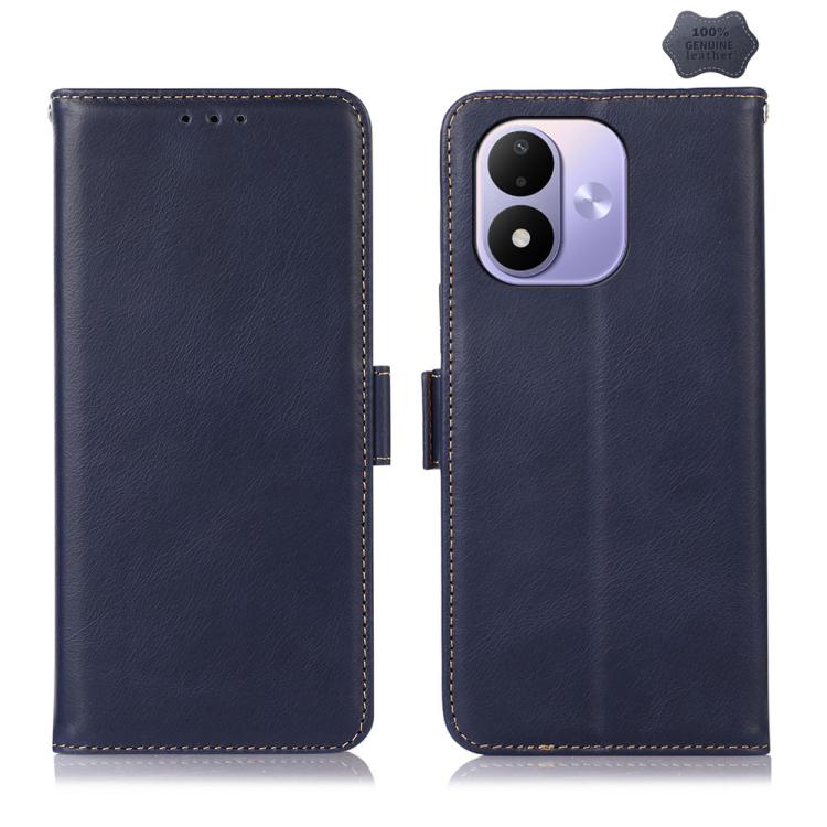Magnetic Crazy Horse Texture Genuine Leather RFID Phone Case, For Redmi 17 5G / 4G Global 170mm, For Redmi Note 17 4G Global 171mm, For Redmi A7 Pro 171mm / Poco C85x 5G, For Redmi Turbo 5 Max / Poco X8 Pro Max, For Redmi Turbo 5 5G / Poco X8 Pro 5G   ...