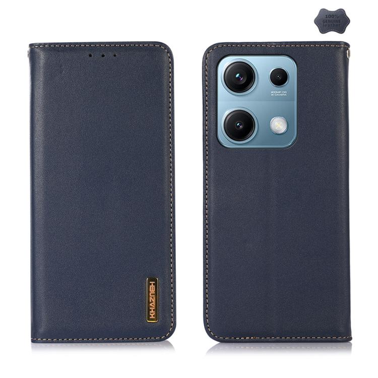 KHAZNEH Nappa Top Layer Cowhide Leather Phone Case, For Redmi A7 Pro 171mm / Poco C85x 5G, For Redmi Turbo 5 Max / Poco X8 Pro Max, For Redmi Turbo 5 5G / Poco X8 Pro 5G, For Redmi Note 15 Pro+ 5G Global 163.3mm, For Redmi Note 15 5G Global 164mm      ...