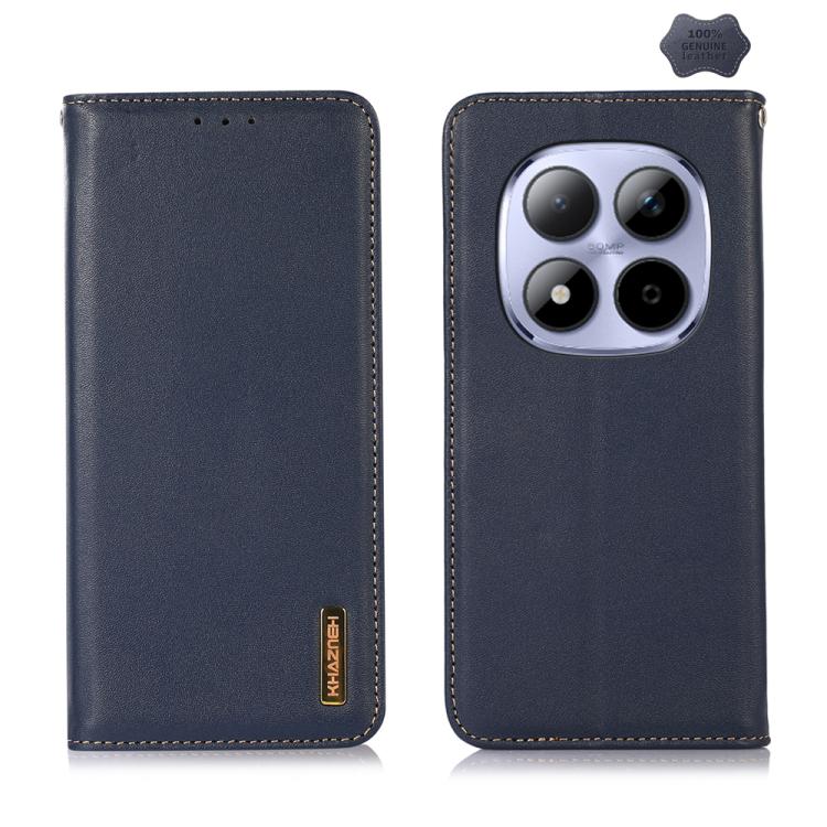 KHAZNEH Nappa Top Layer Cowhide Leather Phone Case, For Redmi A7 Pro 171mm / Poco C85x 5G, For Redmi Turbo 5 Max / Poco X8 Pro Max, For Redmi Turbo 5 5G / Poco X8 Pro 5G, For Redmi Note 15 Pro+ 5G Global 163.3mm, For Redmi Note 15 5G Global 164mm      ...