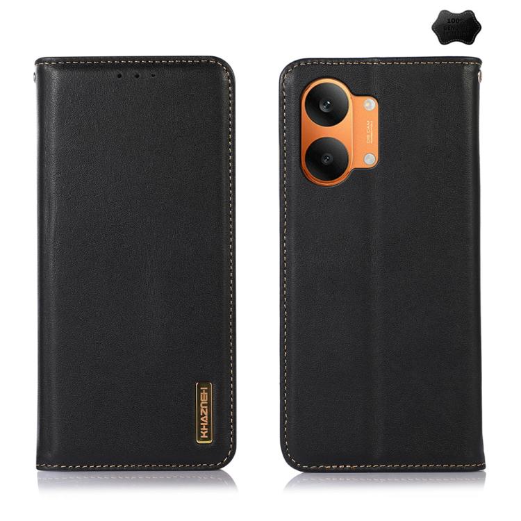 KHAZNEH Nappa Top Layer Cowhide Leather Phone Case, For Redmi 17 5G / 4G Global 170mm, For Redmi Note 17 4G Global 171mm, For Redmi A7 Pro 171mm / Poco C85x 5G, For Redmi Turbo 5 Max / Poco X8 Pro Max, For Redmi Turbo 5 5G / Poco X8 Pro 5G             ...