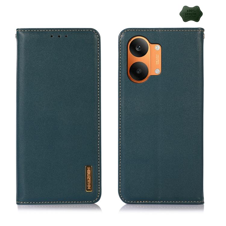 KHAZNEH Nappa Top Layer Cowhide Leather Phone Case, For Redmi 17 5G / 4G Global 170mm, For Redmi Note 17 4G Global 171mm, For Redmi A7 Pro 171mm / Poco C85x 5G, For Redmi Turbo 5 Max / Poco X8 Pro Max, For Redmi Turbo 5 5G / Poco X8 Pro 5G             ...