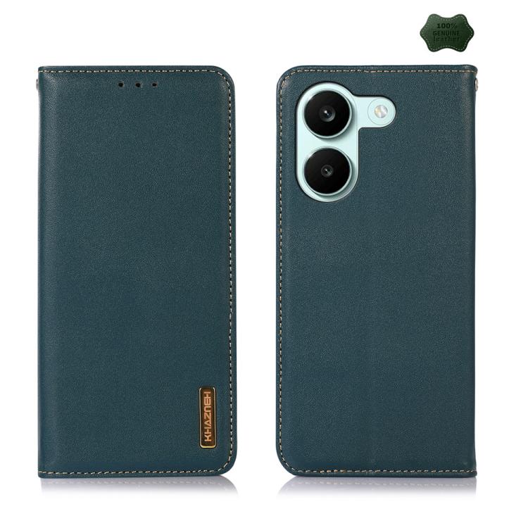 KHAZNEH Nappa Top Layer Cowhide Leather Phone Case, For Redmi A7 Pro 171mm / Poco C85x 5G, For Redmi Turbo 5 Max / Poco X8 Pro Max, For Redmi Turbo 5 5G / Poco X8 Pro 5G, For Redmi Note 15 Pro+ 5G Global 163.3mm, For Redmi Note 15 5G Global 164mm      ...