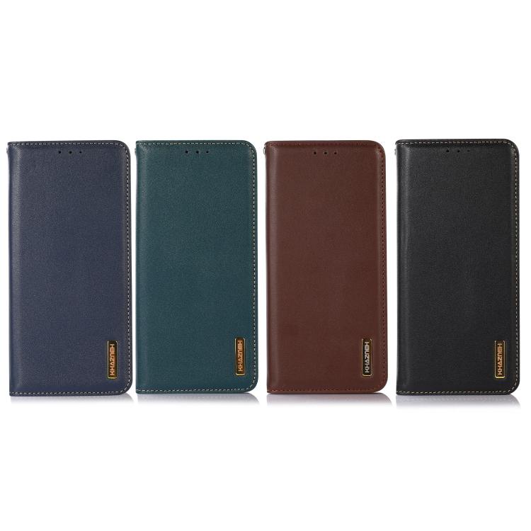 KHAZNEH Nappa Top Layer Cowhide Leather Phone Case, For Redmi 17 5G / 4G Global 170mm, For Redmi Note 17 4G Global 171mm, For Redmi A7 Pro 171mm / Poco C85x 5G, For Redmi Turbo 5 Max / Poco X8 Pro Max, For Redmi Turbo 5 5G / Poco X8 Pro 5G             ...
