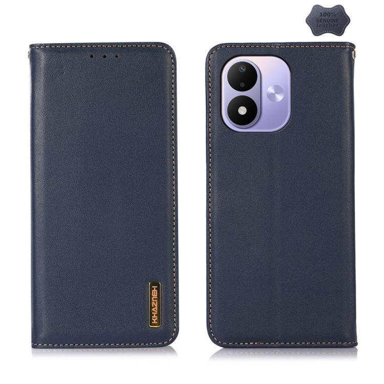 KHAZNEH Nappa Top Layer Cowhide Leather Phone Case, For Redmi 17 5G / 4G Global 170mm, For Redmi Note 17 4G Global 171mm, For Redmi A7 Pro 171mm / Poco C85x 5G, For Redmi Turbo 5 Max / Poco X8 Pro Max, For Redmi Turbo 5 5G / Poco X8 Pro 5G             ...