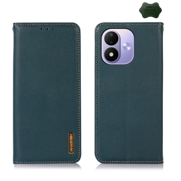 KHAZNEH Nappa Top Layer Cowhide Leather Phone Case, For Redmi 17 5G / 4G Global 170mm, For Redmi Note 17 4G Global 171mm, For Redmi A7 Pro 171mm / Poco C85x 5G, For Redmi Turbo 5 Max / Poco X8 Pro Max, For Redmi Turbo 5 5G / Poco X8 Pro 5G             ...