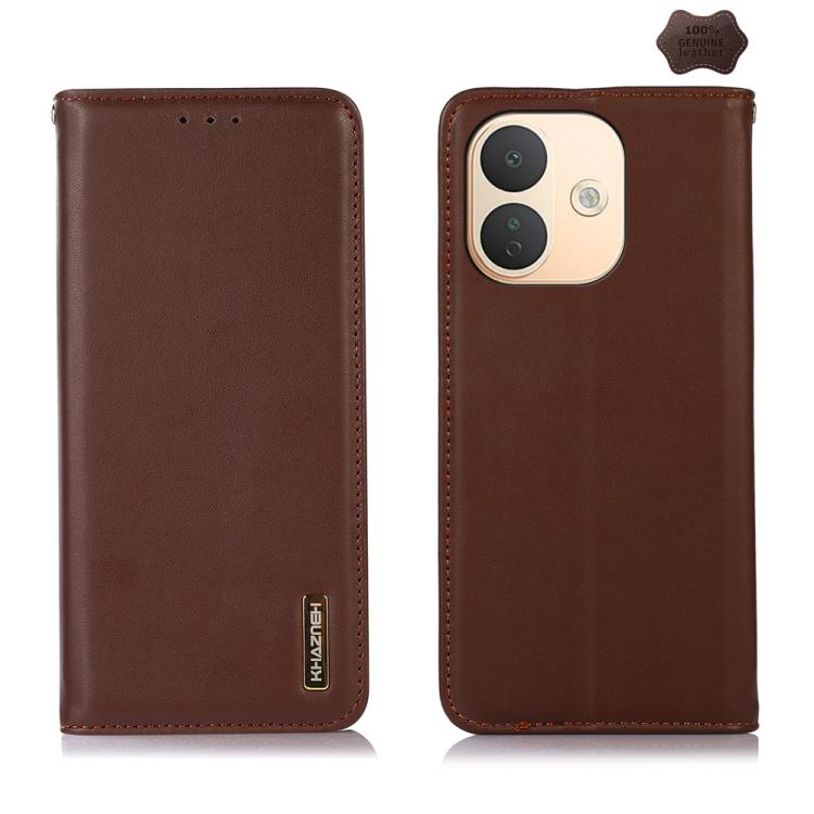 KHAZNEH Nappa Top Layer Cowhide Leather Phone Case, For Redmi Note 17 4G Global 169.7mm, For Redmi Note 17 Pro+ 5G Global 163.4mm, For Redmi Note 17 Pro 5G Global 163.5mm, For Redmi K100 Pro Max/Poco F9 Ultra 5G, For Redmi K100 Pro 5G/Poco F9 Pro 5G   ...