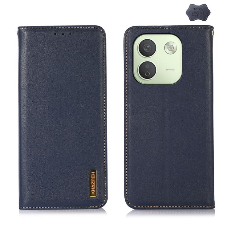 KHAZNEH Nappa Top Layer Cowhide Leather Phone Case, For Redmi Note 17 4G Global 169.7mm, For Redmi Note 17 Pro+ 5G Global 163.4mm, For Redmi Note 17 Pro 5G Global 163.5mm, For Redmi K100 Pro Max/Poco F9 Ultra 5G, For Redmi K100 Pro 5G/Poco F9 Pro 5G   ...