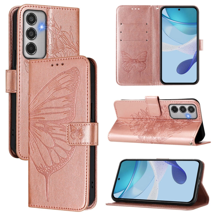 Embossed Butterfly Leather Phone Case, For Samsung Galaxy M56 5G, For Samsung Galaxy M35