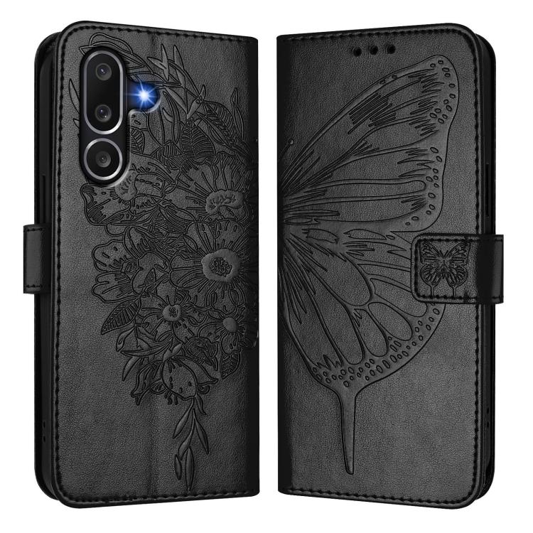 Embossed Butterfly Leather Phone Case, For Samsung Galaxy M56 5G, For Samsung Galaxy M35