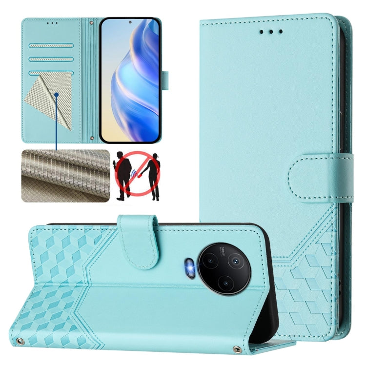Honeycomb Embossing RFID Leather Phone Case, For Infinix Hot 12i / Hot 20i, For Infinix Zero 5G 2023, For Infinix Hot 20 Play, For Infinix Hot 20 4G, For Infinix Zero 20, For Infinix Note 12 4G / Note 12 Pro 4G, For Infinix Smart 6 / 6 Plus / 6 HD     ...