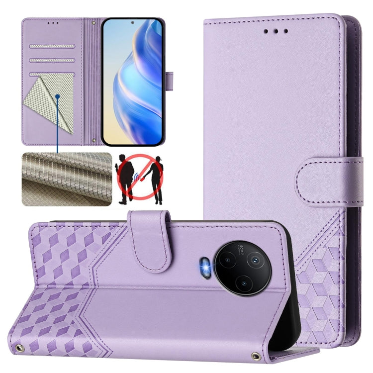 Honeycomb Embossing RFID Leather Phone Case, For Infinix Hot 12i / Hot 20i, For Infinix Zero 5G 2023, For Infinix Hot 20 Play, For Infinix Hot 20 4G, For Infinix Zero 20, For Infinix Note 12 4G / Note 12 Pro 4G, For Infinix Smart 6 / 6 Plus / 6 HD     ...