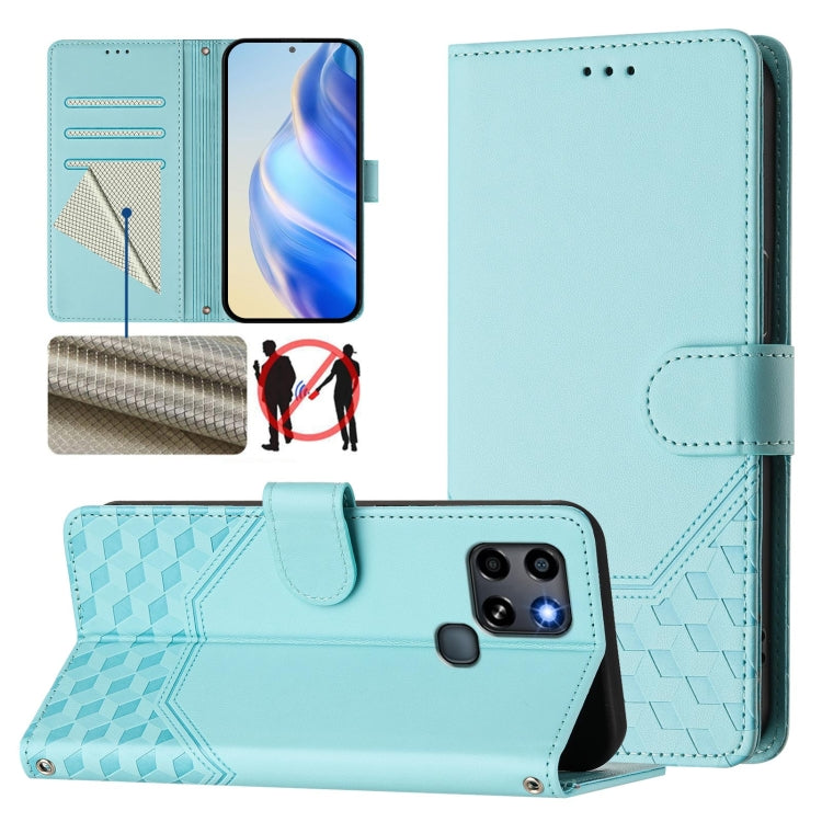 Honeycomb Embossing RFID Leather Phone Case, For Infinix Hot 12i / Hot 20i, For Infinix Zero 5G 2023, For Infinix Hot 20 Play, For Infinix Hot 20 4G, For Infinix Zero 20, For Infinix Note 12 4G / Note 12 Pro 4G, For Infinix Smart 6 / 6 Plus / 6 HD     ...