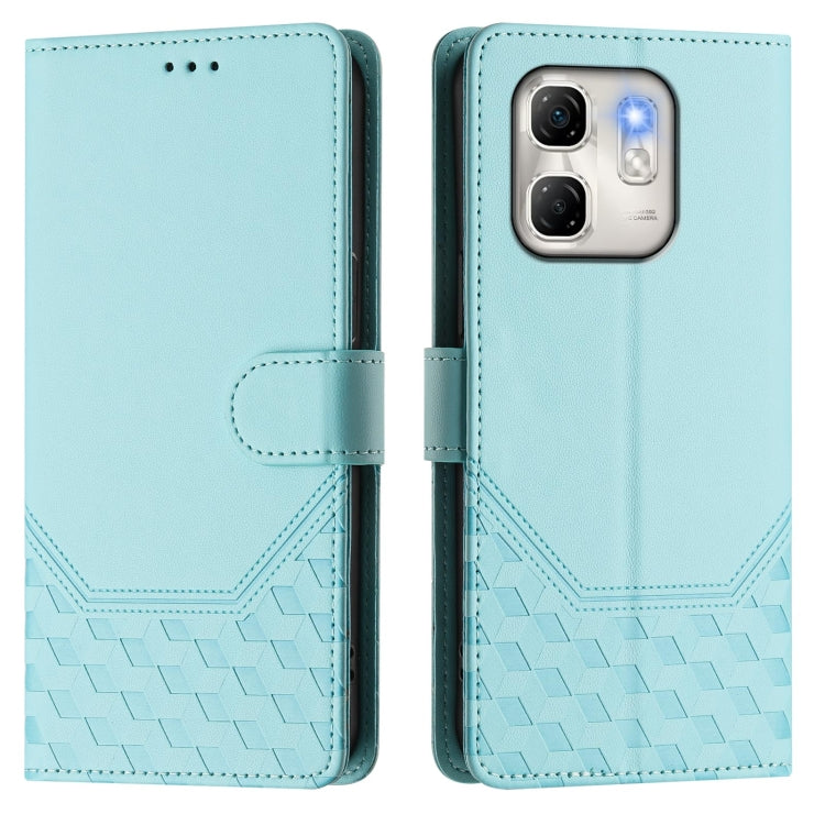 Honeycomb Embossing RFID Leather Phone Case, For Infinix Hot 50i 5G / Smart 9 4G, For Infinix Hot 50 Pro+ 4G, For Infinix Hot 50 4G, For Infinix Hot 50 5G, For Infinix Zero 40 5G / 4G, For Infinix Note 40X 5G, For Infinix Note 40 5G                    ...