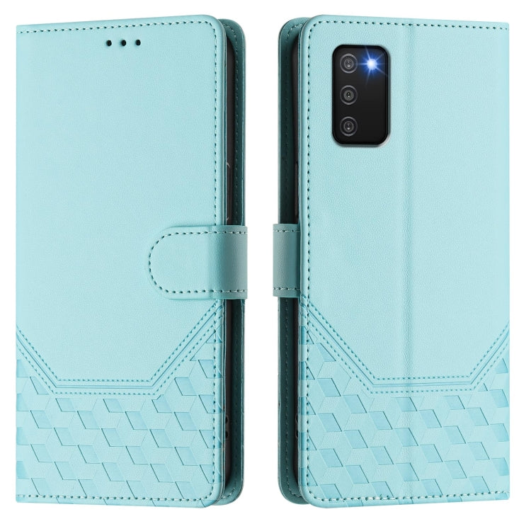 Honeycomb Embossing RFID Leather Phone Case, For Samsung Galaxy A03s 164mm, For Samsung Galaxy A03s 166mm, For Samsung Galaxy A22 4G, For Samsung Galaxy A32 4G, For Samsung Galaxy A02 / M02, For Samsung Galaxy A72, For Samsung Galaxy A02s 164mm        ...
