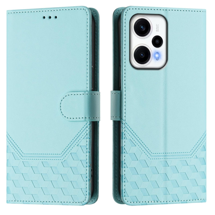 Honeycomb Embossing RFID Leather Phone Case, For Xiaomi Poco F5 / Redmi Note 12 Turbo 5G, For Xiaomi 13 Ultra, For Xiaomi Civi 3, For Xiaomi 13 Lite 5G / Civi 2, For Xiaomi 13 Pro 5G, For Xiaomi 13 5G, For Xiaomi 12S Ultra, For Xiaomi 12 Pro / 12S Pro