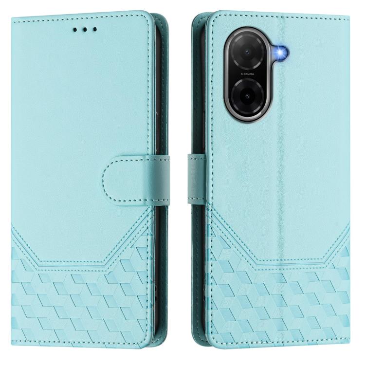Honeycomb Embossing RFID Leather Phone Case, For Xiaomi Poco C71 / Redmi A5 4G 171.7mm, For Xiaomi Poco F7 Pro / F7 Ultra, For Xiaomi Poco X7 5G / Redmi Note 14 Pro 5G, For Xiaomi 15 Ultra, For Xiaomi Poco X7 Pro 5G / Redmi Turbo 4 5G                  ...