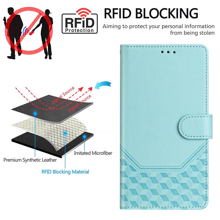 Honeycomb Embossing RFID Leather Phone Case, For Xiaomi Poco C71 / Redmi A5 4G 171.7mm, For Xiaomi Poco F7 Pro / F7 Ultra, For Xiaomi Poco X7 5G / Redmi Note 14 Pro 5G, For Xiaomi 15 Ultra, For Xiaomi Poco X7 Pro 5G / Redmi Turbo 4 5G                  ...