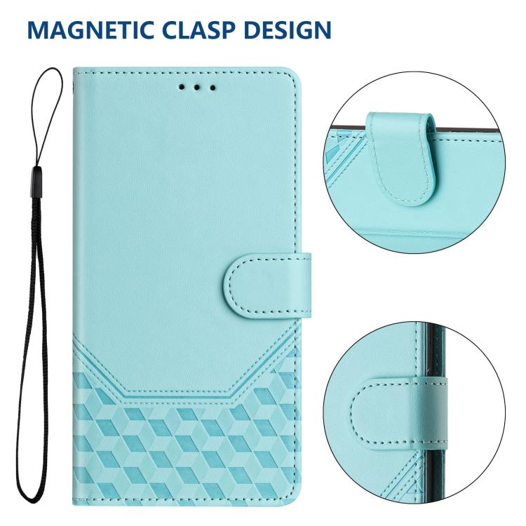Honeycomb Embossing RFID Leather Phone Case, For Xiaomi Poco C71 / Redmi A5 4G 171.7mm, For Xiaomi Poco F7 Pro / F7 Ultra, For Xiaomi Poco X7 5G / Redmi Note 14 Pro 5G, For Xiaomi 15 Ultra, For Xiaomi Poco X7 Pro 5G / Redmi Turbo 4 5G                  ...