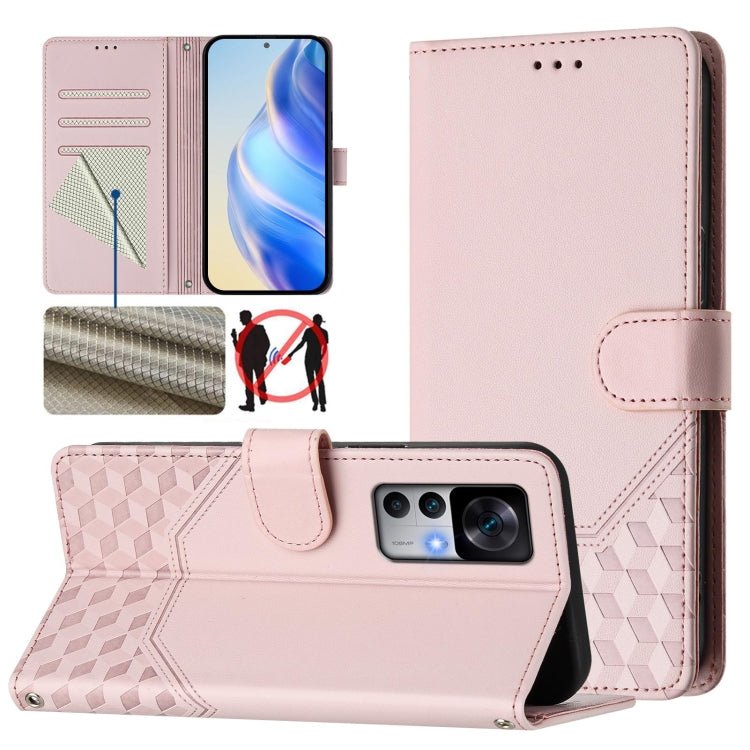 Honeycomb Embossing RFID Leather Phone Case, For Redmi Note 12 4G Global, For Redmi A1 4G / A2 4G, For Redmi Note 12 Explorer / 12 Pro+ 5G, For Redmi Note 12 Pro Speed / 12 Pro 5G, For Redmi Note 12 5G Global, For Redmi 12C / 11A                       ...