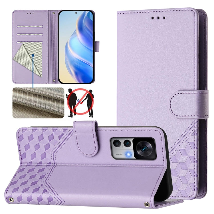 Honeycomb Embossing RFID Leather Phone Case, For Redmi Note 12 4G Global, For Redmi A1 4G / A2 4G, For Redmi Note 12 Explorer / 12 Pro+ 5G, For Redmi Note 12 Pro Speed / 12 Pro 5G, For Redmi Note 12 5G Global, For Redmi 12C / 11A                       ...